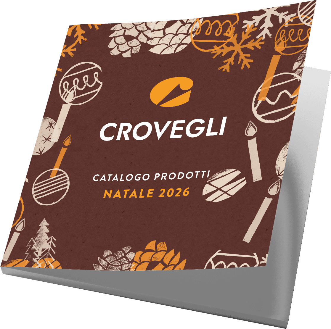 Copertina del catalogo prodotti Crovegli Natale 2026